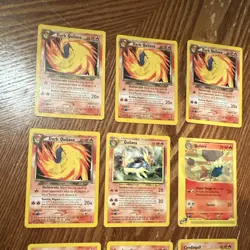 Pokemon TCG Cyndaquil Quilava Dark Quilava Neo Lot 11 Cards - Image 3