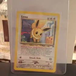 Eevee Uncommon Unlimited Neo Discovery 38/75 HP Pokemon TCG - Image 5