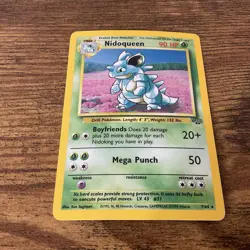 Pokemon TCG Nidoqueen Jungle 7/64 Holo Unlimited Holo Rare - Image 3
