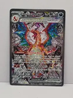 2023 Pokemon SV Obsidian Flames OBF EN Charizard ex # 223/197 - Image 1