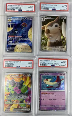 Lot Of 12 Graded Pokemon Cards PSA AGS IR AR SIR Promo Holo Full Art Eevee - Image 2