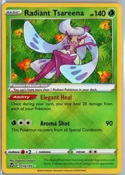Pokemon Radiant Tsareena SWSH12: Silver Tempest #016/195 - Image 1