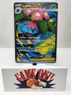 Pokemon Mega Venusaur ex 155/132 Mega Evolution Ultra Rare sc - Image 1
