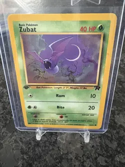 Zubat 70/82 Common Team Rocket 1st Edition Pokemon - Image 1