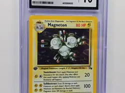 Pokemon Magneton 11/62 Fossil Holo 1st Edition CGC 10 Gem Mint WOW Rare!! - Image 3