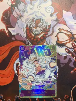 Monkey D. Luffy (Alt Art) OP05-119 SEC One Piece Awakening of the New Era Japan - Image 1