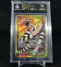 Mr.2.Bon.Kurei Bentham EB01-061 Memorial Collection BGS 10 Pristine Black Label - Image 1