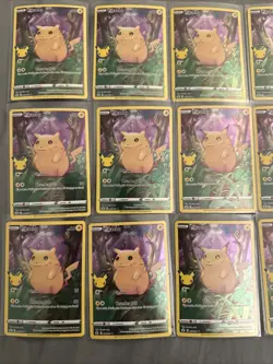 Pokemon Pikachu Celebrations Card 005/025 lot of 15 - Image 2