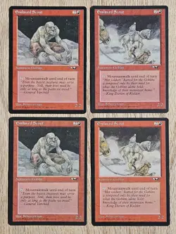 MTG - (x16) Goblin Cards. Various sets and Conditions. - Image 1