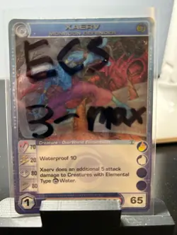 CHAOTIC XAERV MONSOON DEFENDER (3-MAX STATS) CARD - Image 1