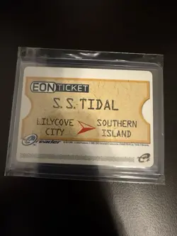 Pokemon EON Ticket Ruby & Sapphire Version e-Reader Promo Card 2003 - Image 2