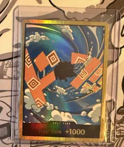 DON!! Card (Jinbe) (Gold) Premium Booster -The Best- Vol. 2 Foil - Image 1