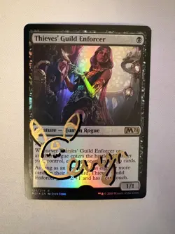 PD 546 MTG Artist Proof Thieves' Guild Enforcer Sketch Umbreon Magic - Image 1