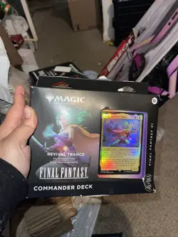 Magic The Gathering Final Fantasy VI Revival Trance Commander Deck *NEW/SEALED* - Image 1