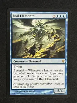 1x MTG Roil Elemental - Zendikar (ZEN) #62 - Magic the Gathering - Image 1