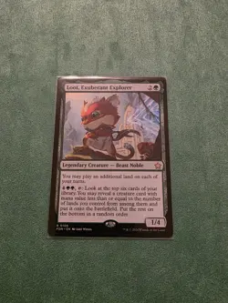 Loot, Exuberant Explorer 0106 Foundations Regular Rare Magic The Gathering NM - Image 1