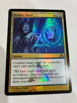 1x FOIL Render Silent -LP- mtg - Image 1