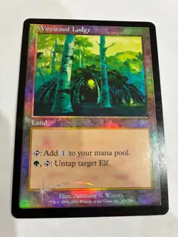 1x FOIL Wirewood Lodge -LP- mtg - Image 1