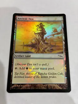 1x FOIL Ancient Den -LP- mtg - Image 1
