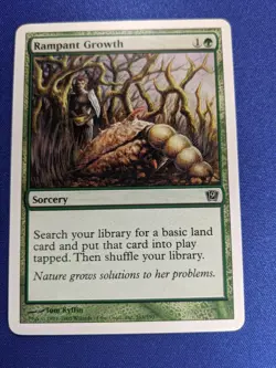 MTG Rampant Growth Ninth Edition 263/350 Regular Common Near Mint NM 9ED 9th Ed - Image 2