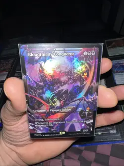 Bloodthirsty Conqueror Showcase M Foil #426 | FDN Foundations | MTG - Image 1
