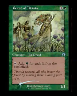 Priest of Titania (Retro Frame) U Modern Horizons 3 428 NM - Image 1