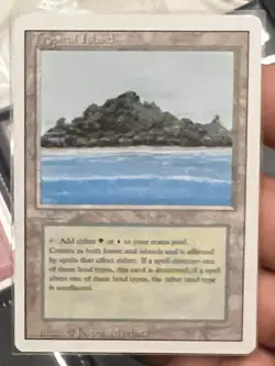MTG Tropical Island Revised English Near Mint - Image 1