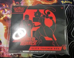 Pokemon Destined Rivals Elite Trainer Box Factory Sealed With ETB Protector - Image 1