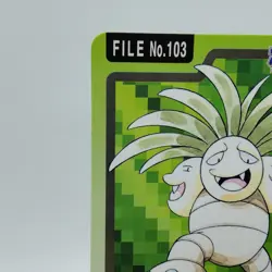 Pokemon Cards Bandai Carddass Exeggutor File No.103 1997 EX Japanese i781 - Image 2