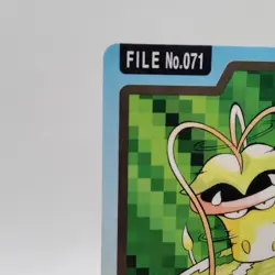 Pokemon Cards Bandai Carddass Victreebel File No.071 1997 VG Japanese i798 - Image 2