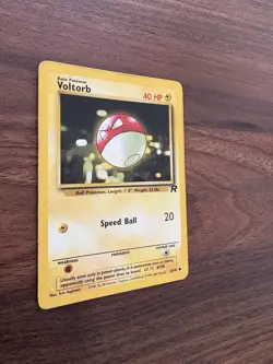 2000 Pokemon Team Rocket Voltorb #69/82 LP - Image 3