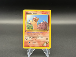 Blaine's Vulpix - 1st Edition - 65/132 Gym Heroes - Pokemon TCG - 2000 - Image 1