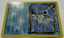Dark Blastoise 20/82 Non-Holo Rare Team Rocket Unlimited Pokemon TCG WOTC LP - Image 5