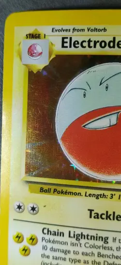 Pokemon Jungle Set Rare, Holo Electrode 2/64 (Unlimited, English) - Image 4