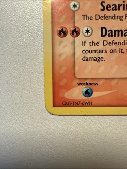 Pokemon TCG 2005 Blaziken 1/106 Non Holo Rare Pokemon Emerald - Image 3