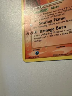 Pokemon TCG 2005 Blaziken 1/106 Non Holo Rare Pokemon Emerald - Image 4