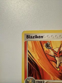 Pokemon TCG 2005 Blaziken 1/106 Non Holo Rare Pokemon Emerald - Image 5