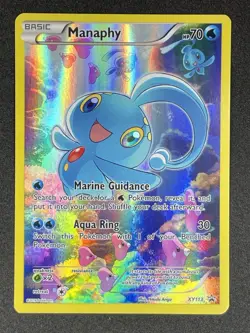 Pokemon TCG Manaphy XY113 Black Star Promo Holo - Image 1