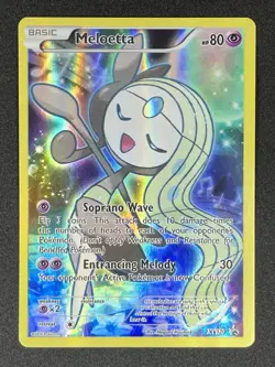 Pokemon TCG Meloetta XY120 Black Star Promo Holo - Image 1