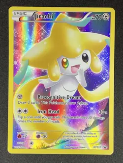 Pokemon TCG Jirachi XY112 Black Star Promo Holo - Image 1