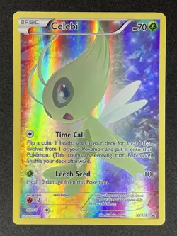 Pokemon TCG Celebi XY111 Black Star Promo Holo - Image 1