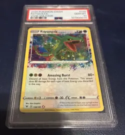 2020 Pokemon SWSH Rayquaza Vivid Voltage 138/185 PSA 10 - Image 4