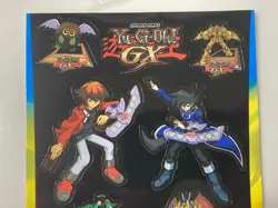 Yu-Gi-Oh! GX Sticker Sheet 2004 Shonen Jump's Yugioh GX Stickers & League Pin - Image 5