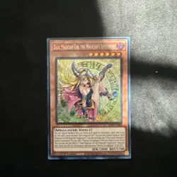 * DARK MAGICIAN GIRL THE MAGICIAN'S APPRENTICE * SECRET RARE ALIN-EN004 YUGIOH! - Image 1