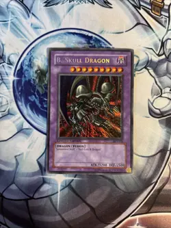 (13) Yu-Gi-Oh B. Skull Dragon BPT-006 Misprint Reverse Secret LP - Image 1