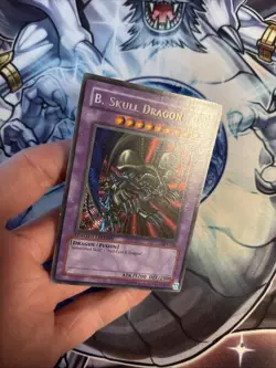 (13) Yu-Gi-Oh B. Skull Dragon BPT-006 Misprint Reverse Secret LP - Image 4