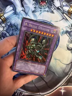 (13) Yu-Gi-Oh B. Skull Dragon BPT-006 Misprint Reverse Secret LP - Image 5