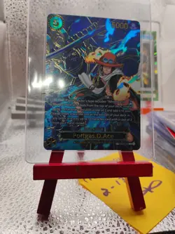 One Piece TCG - Carrying On His Will (OP13) - Portgas.D.Ace - EB02-028 (SP) - Image 1