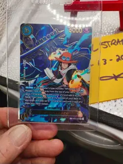 One Piece TCG - Carrying On His Will (OP13) - Portgas.D.Ace - EB02-028 (SP) - Image 2