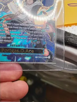 One Piece TCG - Carrying On His Will (OP13) - Portgas.D.Ace - EB02-028 (SP) - Image 3
